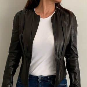 Italian made leather jacket